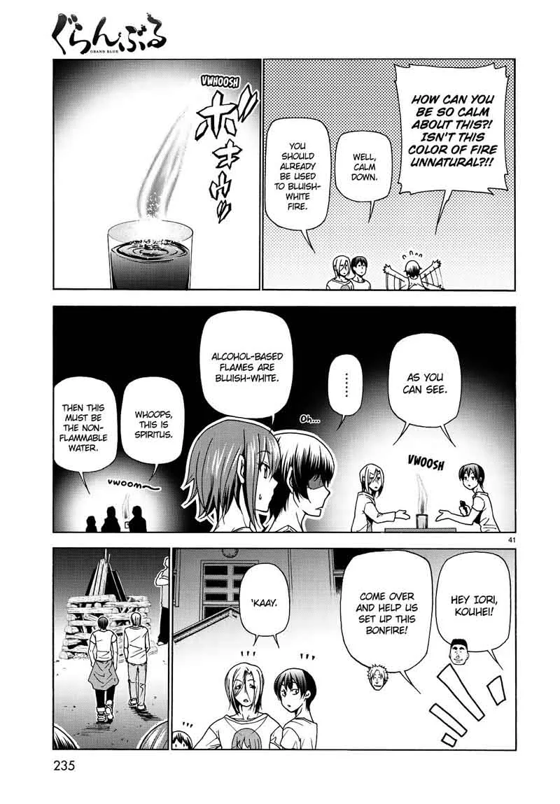 Grand Blue Chapter 33 page 42