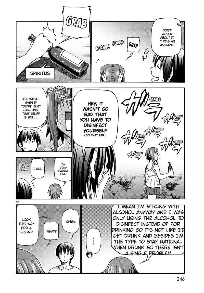 Grand Blue Chapter 33 page 52