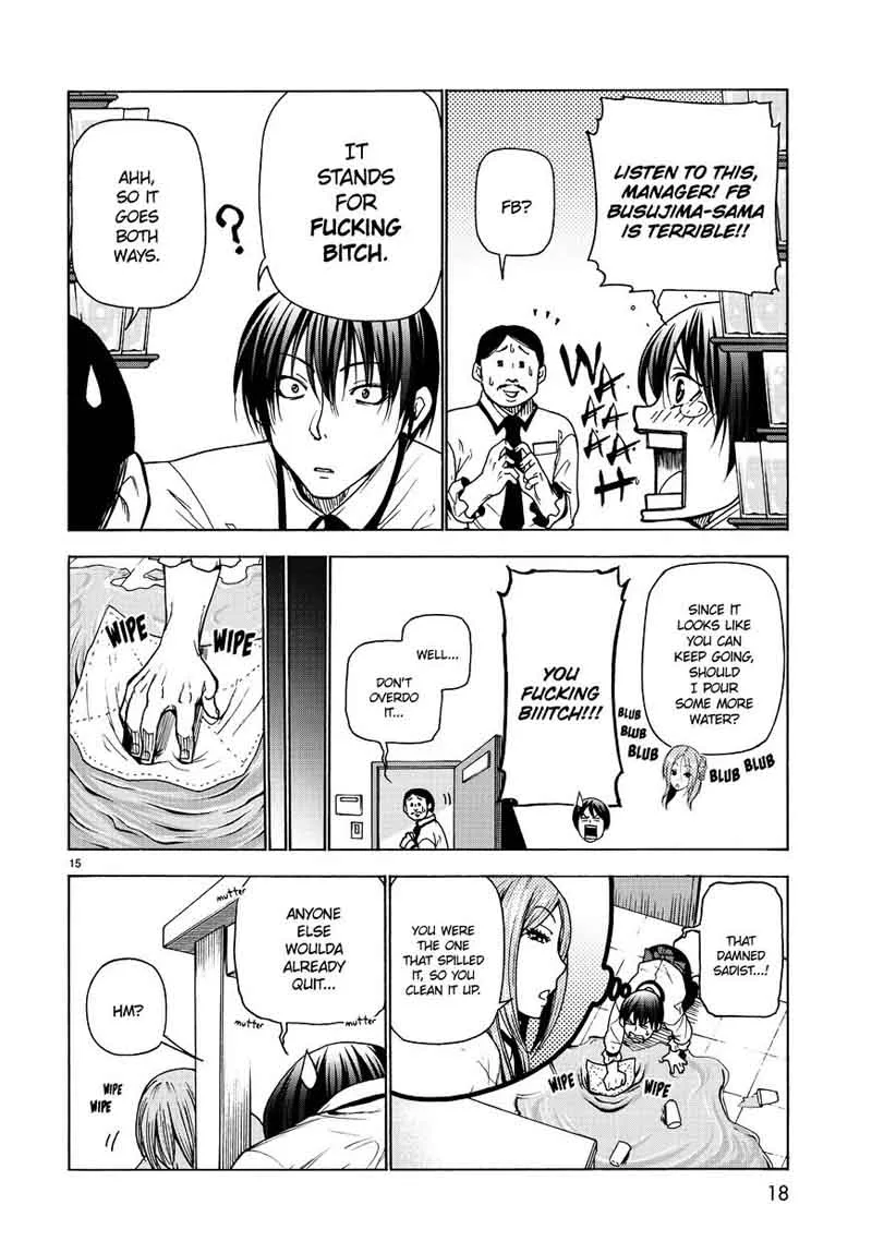 Grand Blue Chapter 34 page 17