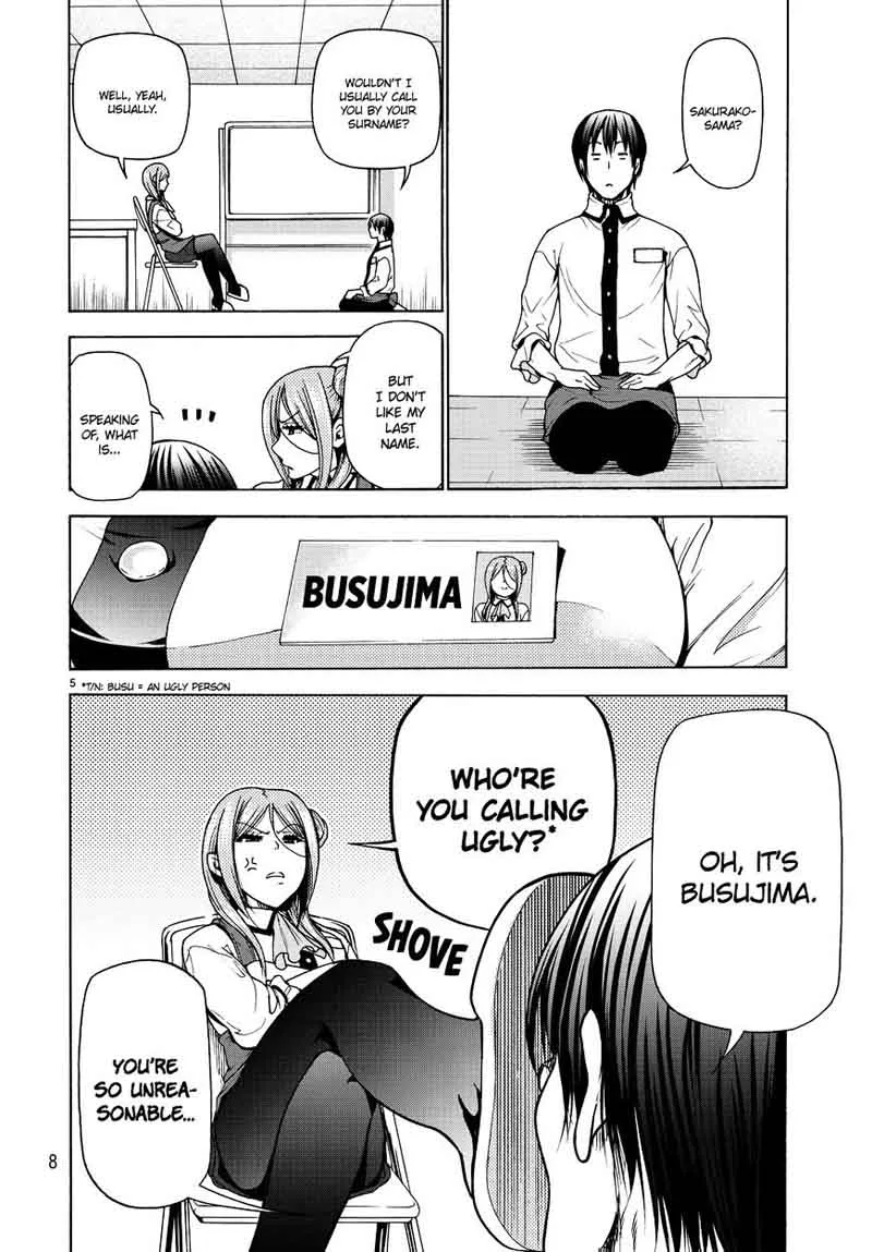 Grand Blue Chapter 34 page 7