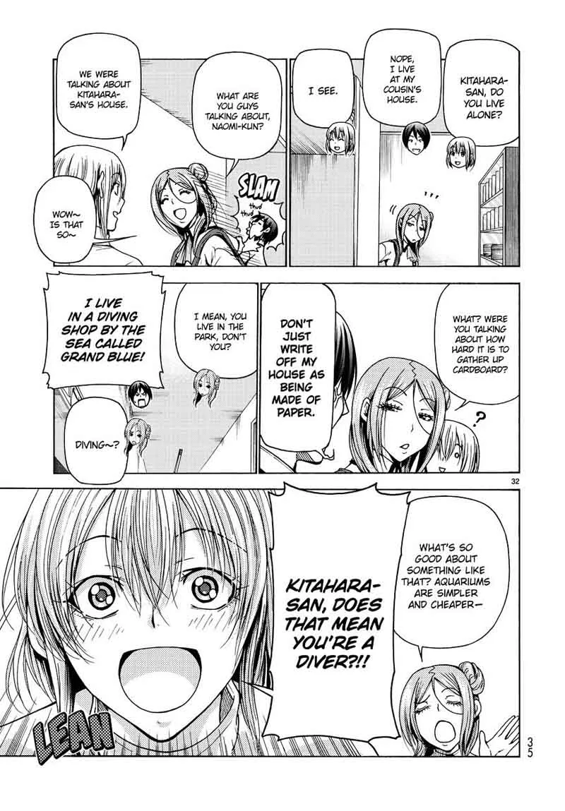 Grand Blue Chapter 34 page 34