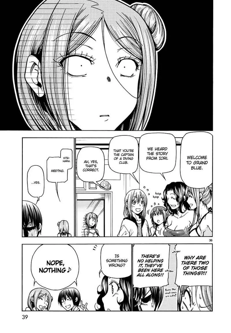 Grand Blue Chapter 34 page 38