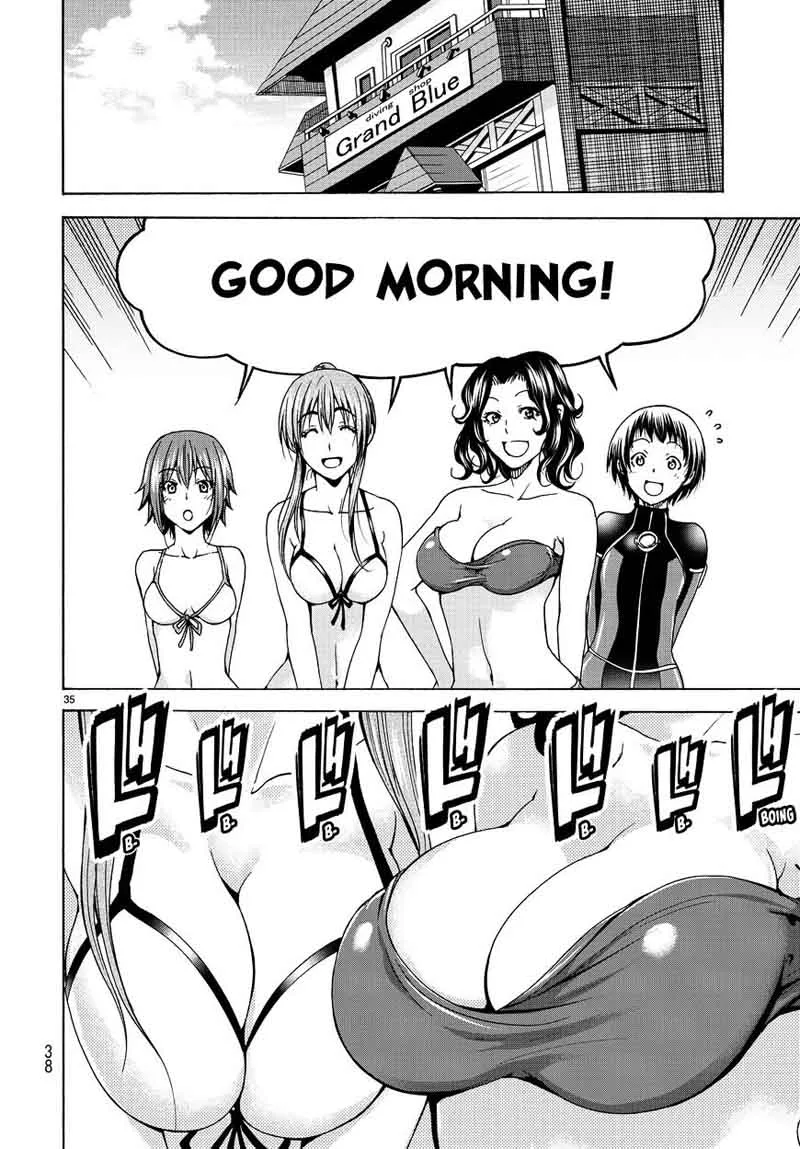 Grand Blue Chapter 34 page 37