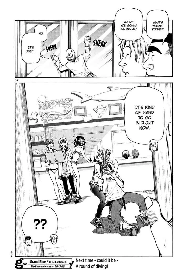 Grand Blue Chapter 34 page 41