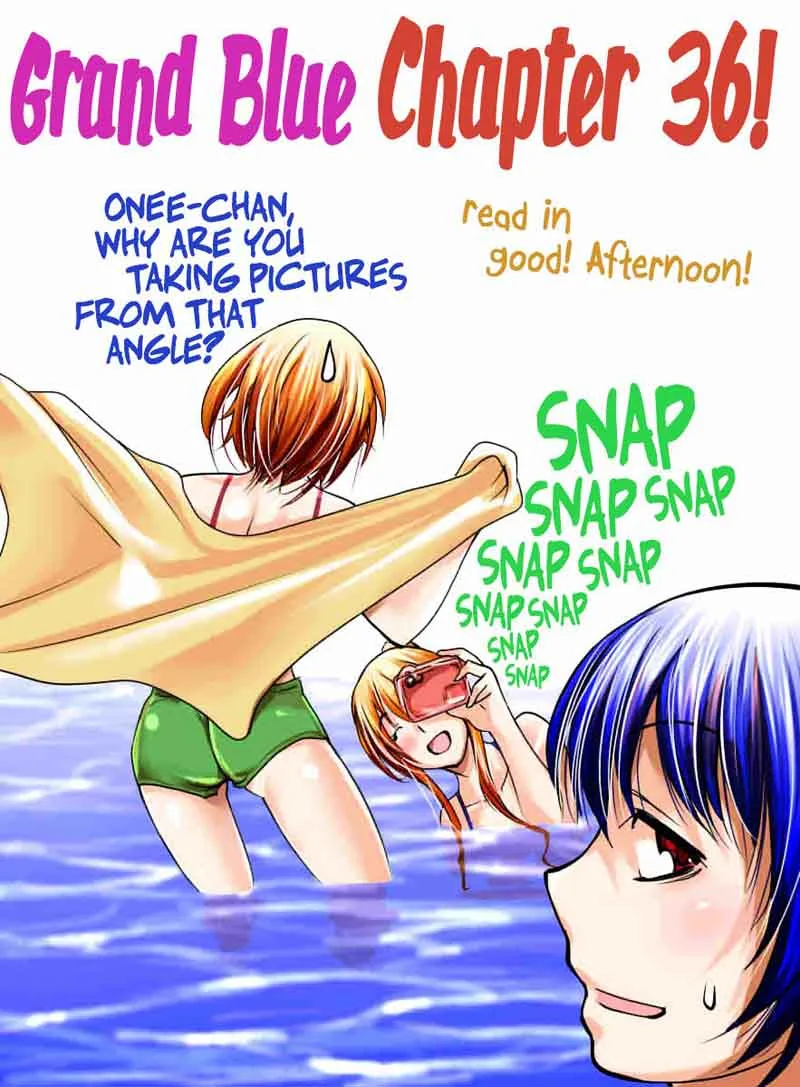 Grand Blue Chapter 36 page 41