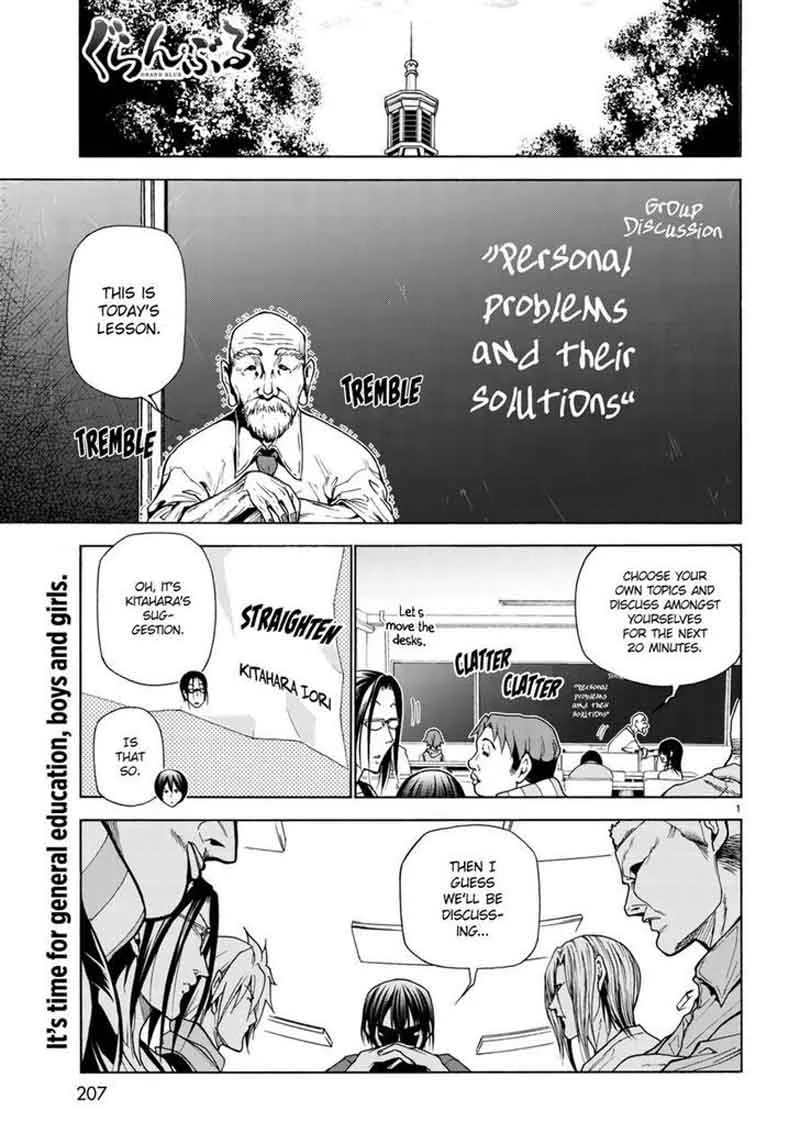 Grand Blue Chapter 37 page 1
