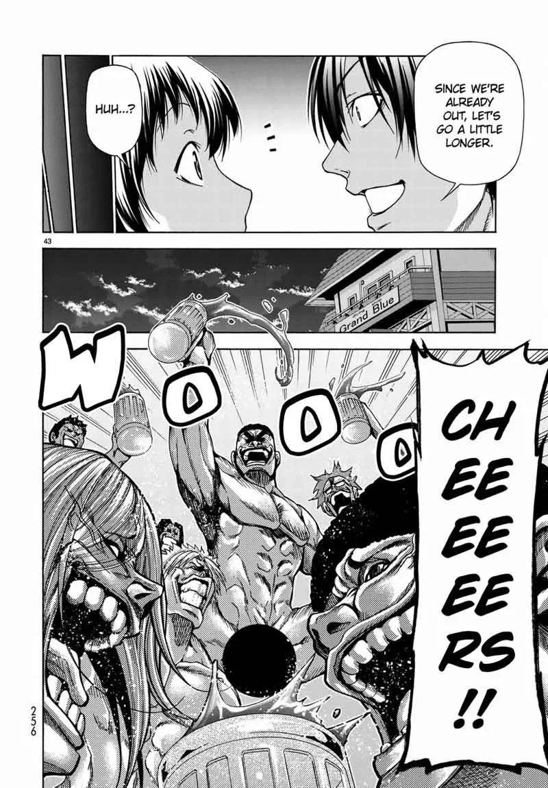 Grand Blue Chapter 38 page 44
