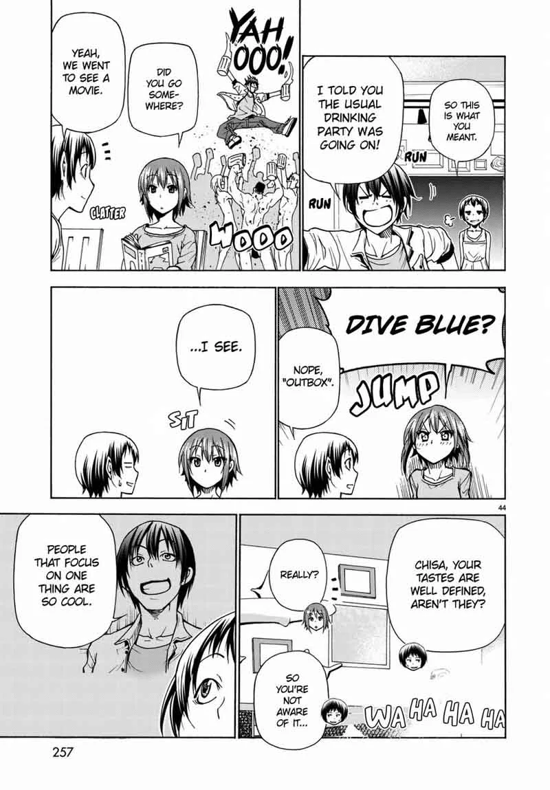 Grand Blue Chapter 38 page 45