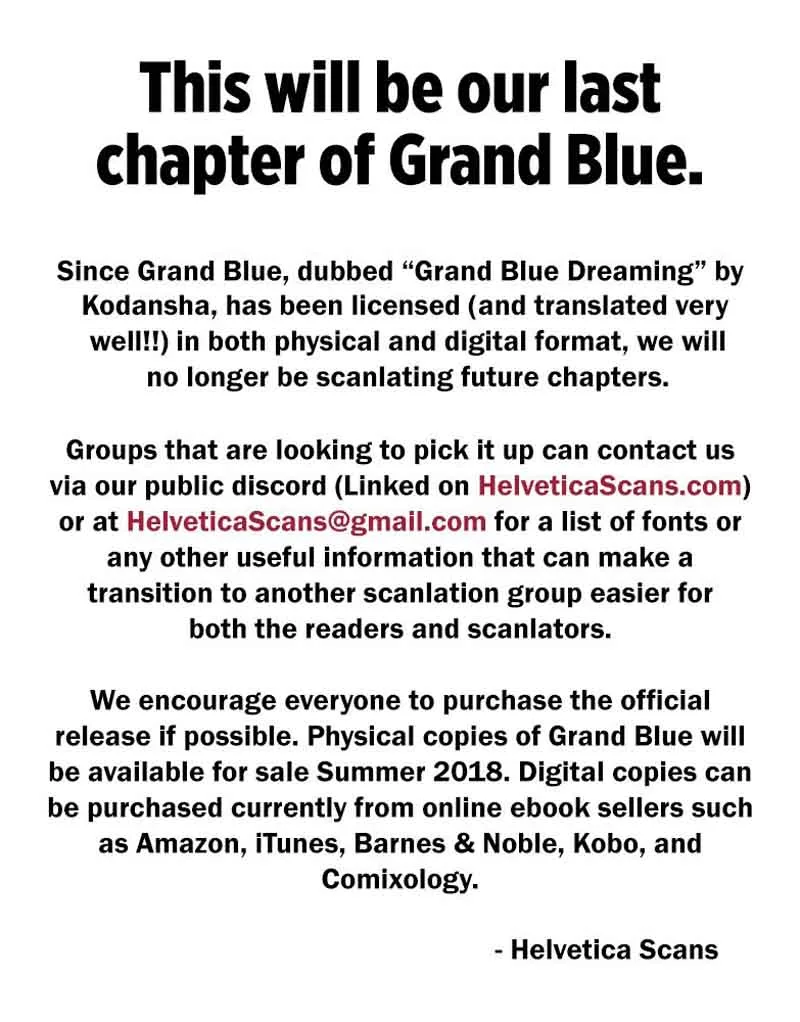 Grand Blue Chapter 38 page 54