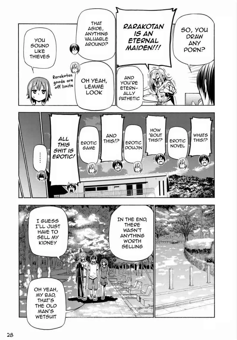Grand Blue Chapter 39 page 28