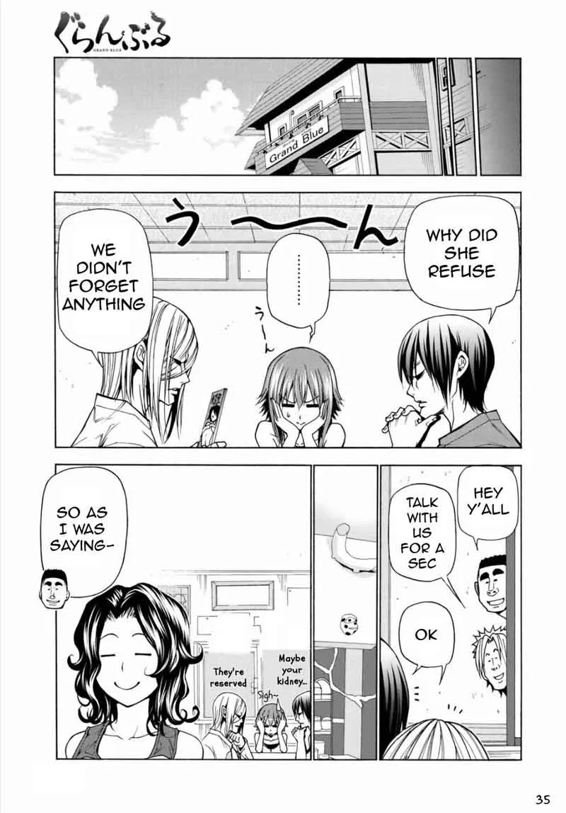 Grand Blue Chapter 39 page 34