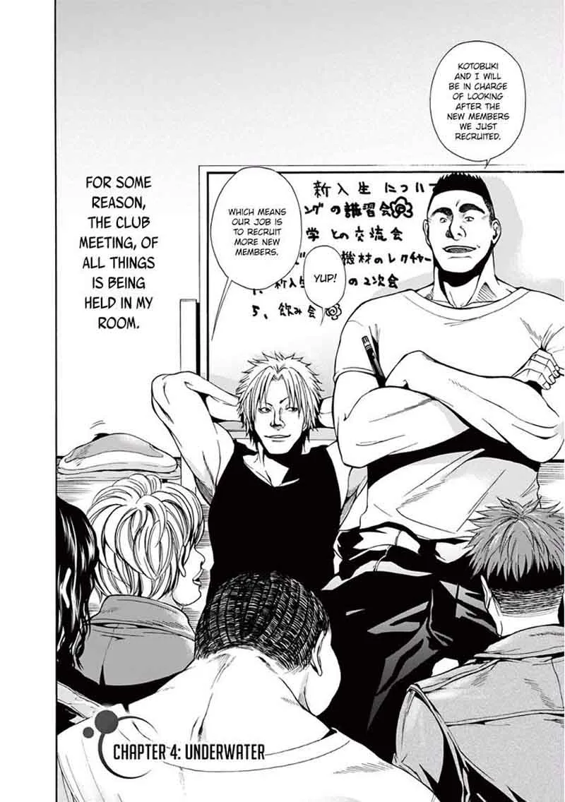 Grand Blue Chapter 4 page 3