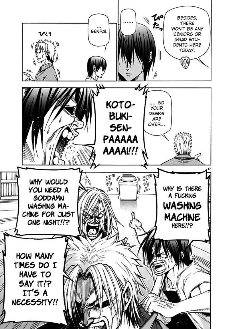 Grand Blue Chapter 40 page 17