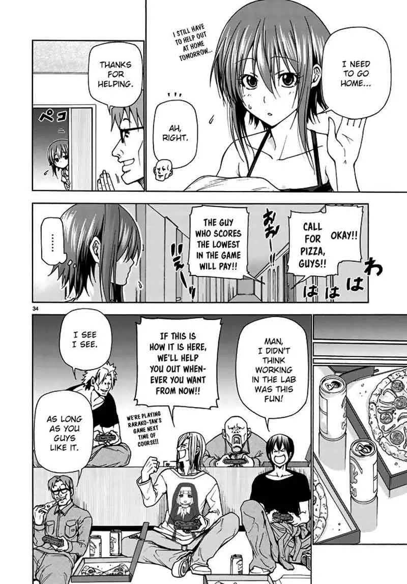 Grand Blue Chapter 40 page 34
