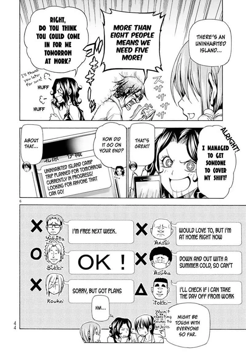 Grand Blue Chapter 41 page 6