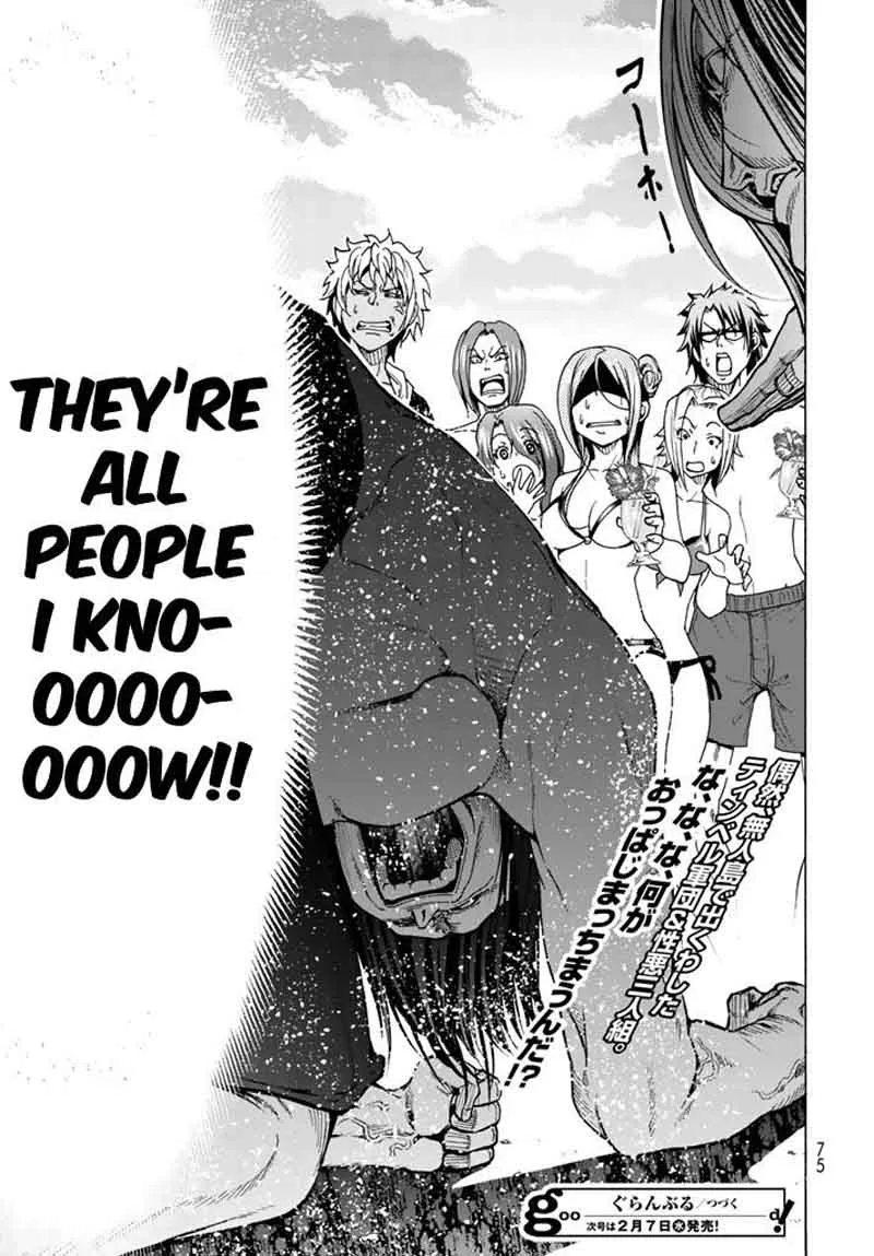 Grand Blue Chapter 41 page 74