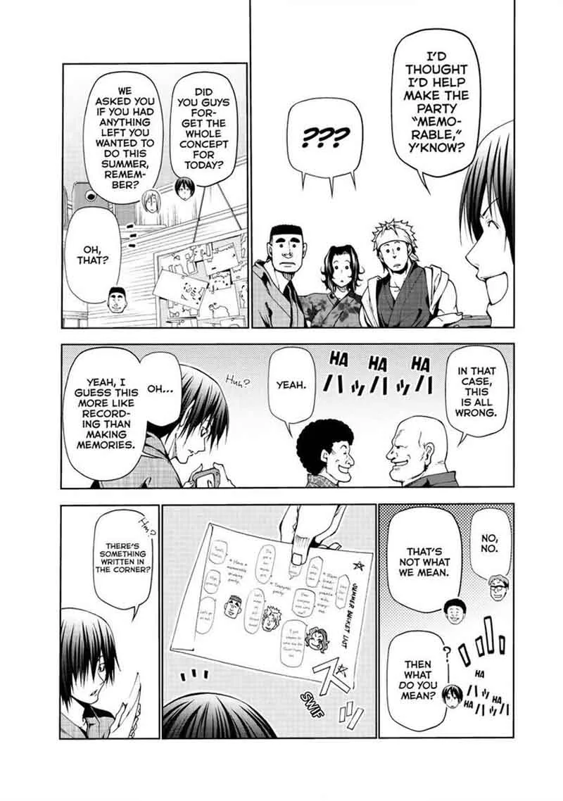 Grand Blue Chapter 46 page 18