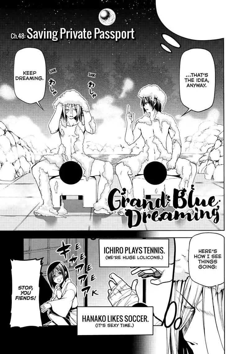 Grand Blue Chapter 48 page 4