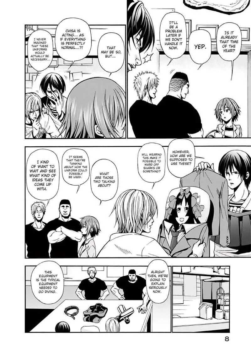 Grand Blue Chapter 5 page 8