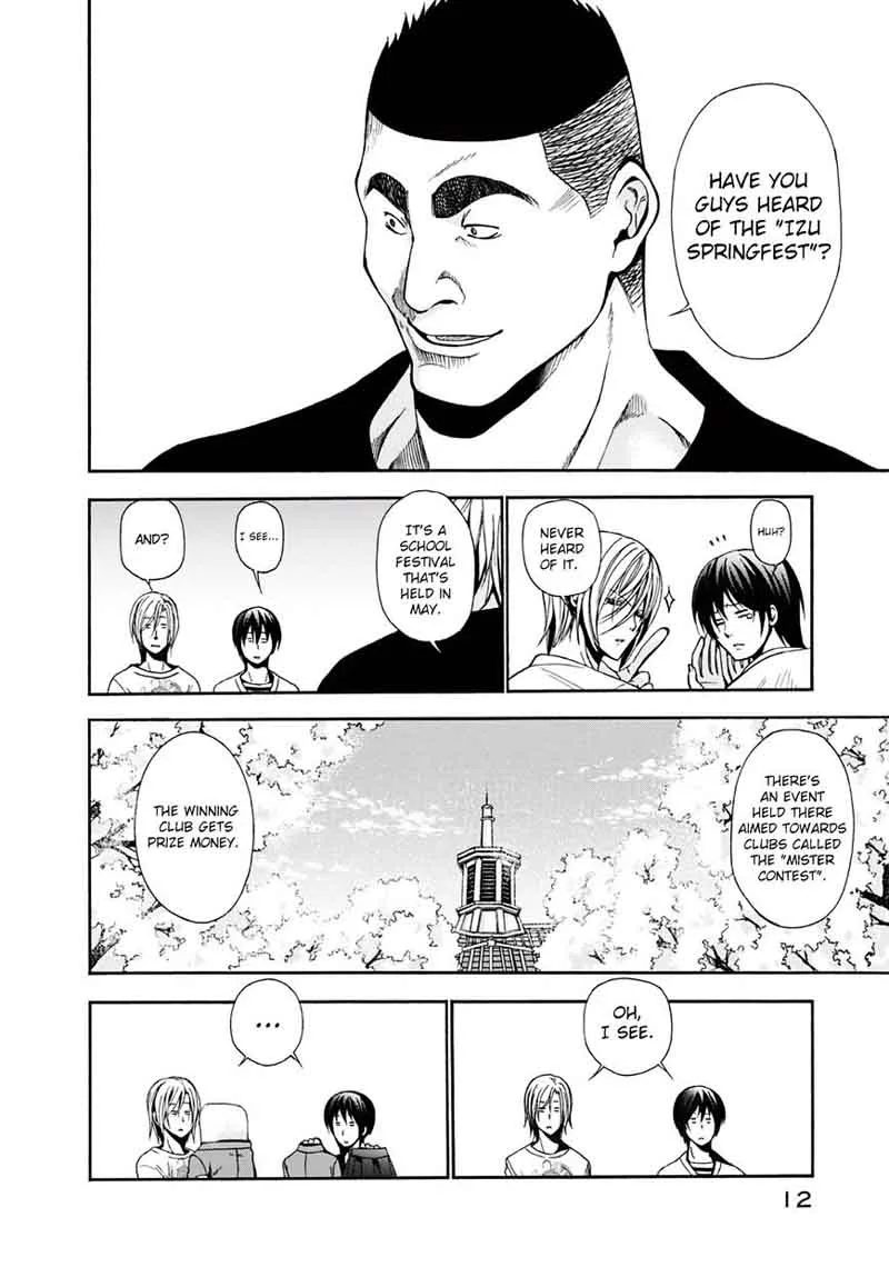 Grand Blue Chapter 5 page 12