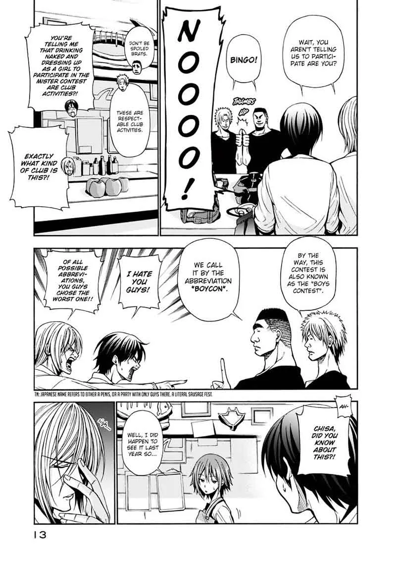 Grand Blue Chapter 5 page 13