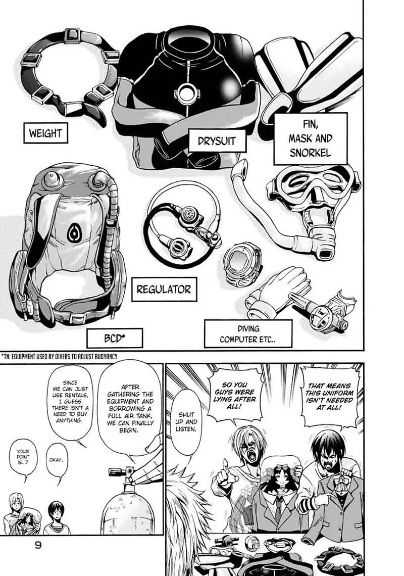 Grand Blue Chapter 5 page 9