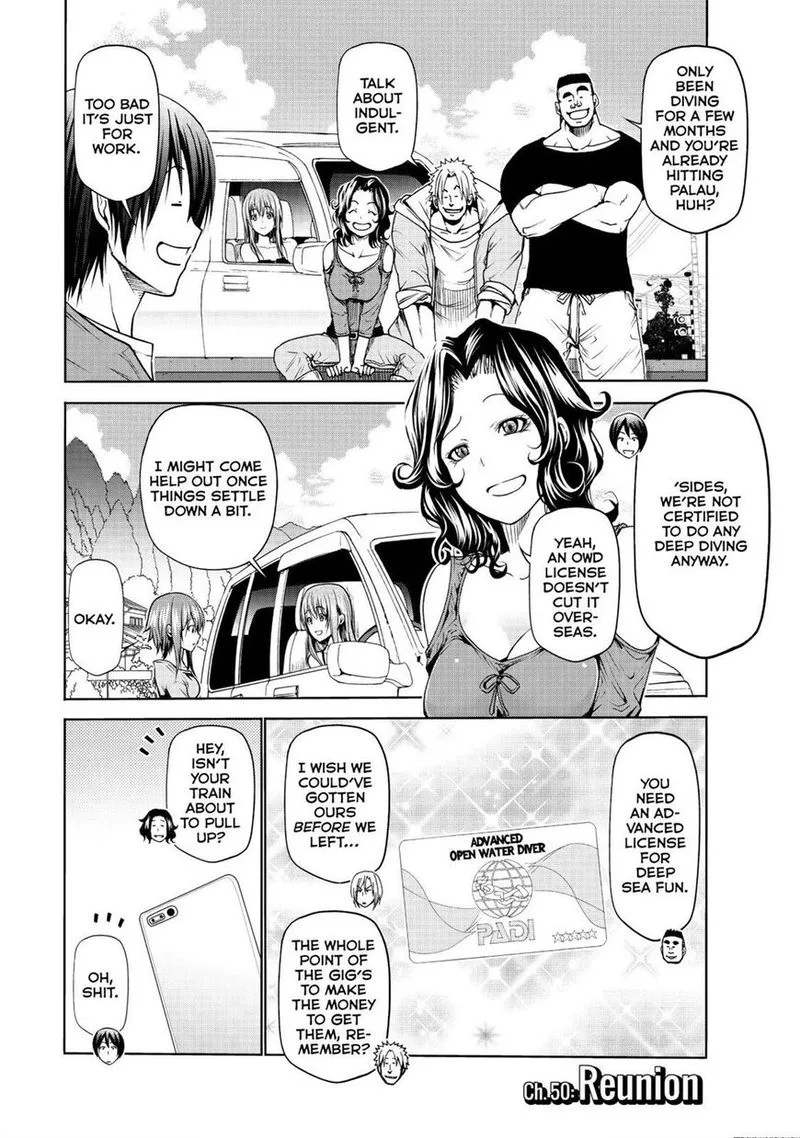 Grand Blue Chapter 50 page 3