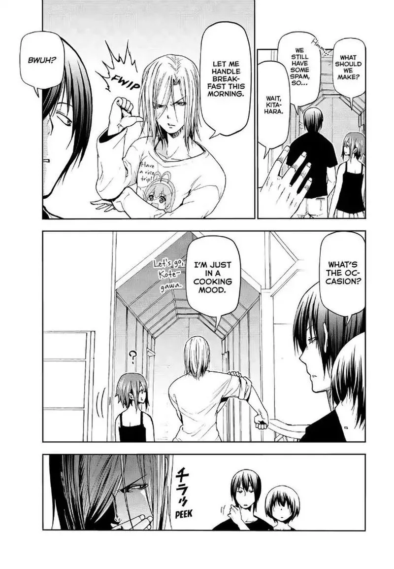 Grand Blue Chapter 54 page 4