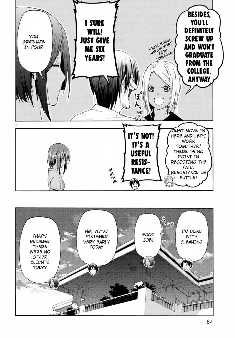 Grand Blue Chapter 56 page 8