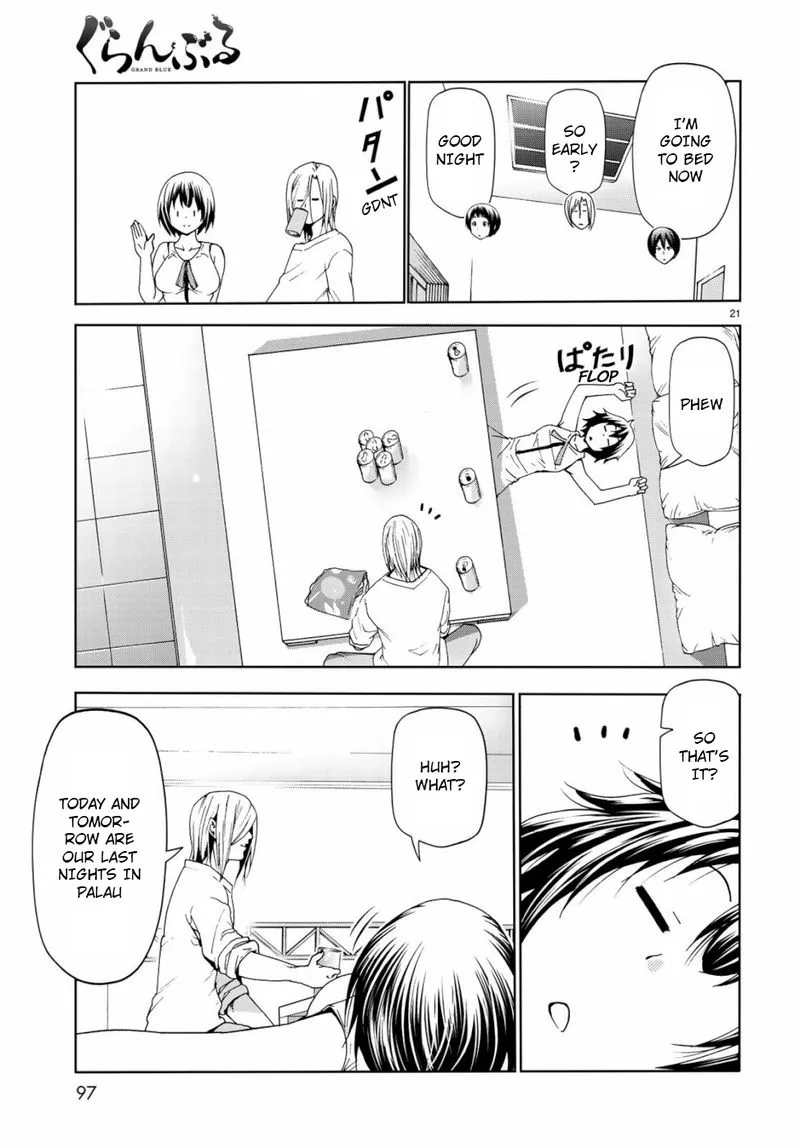 Grand Blue Chapter 56 page 21