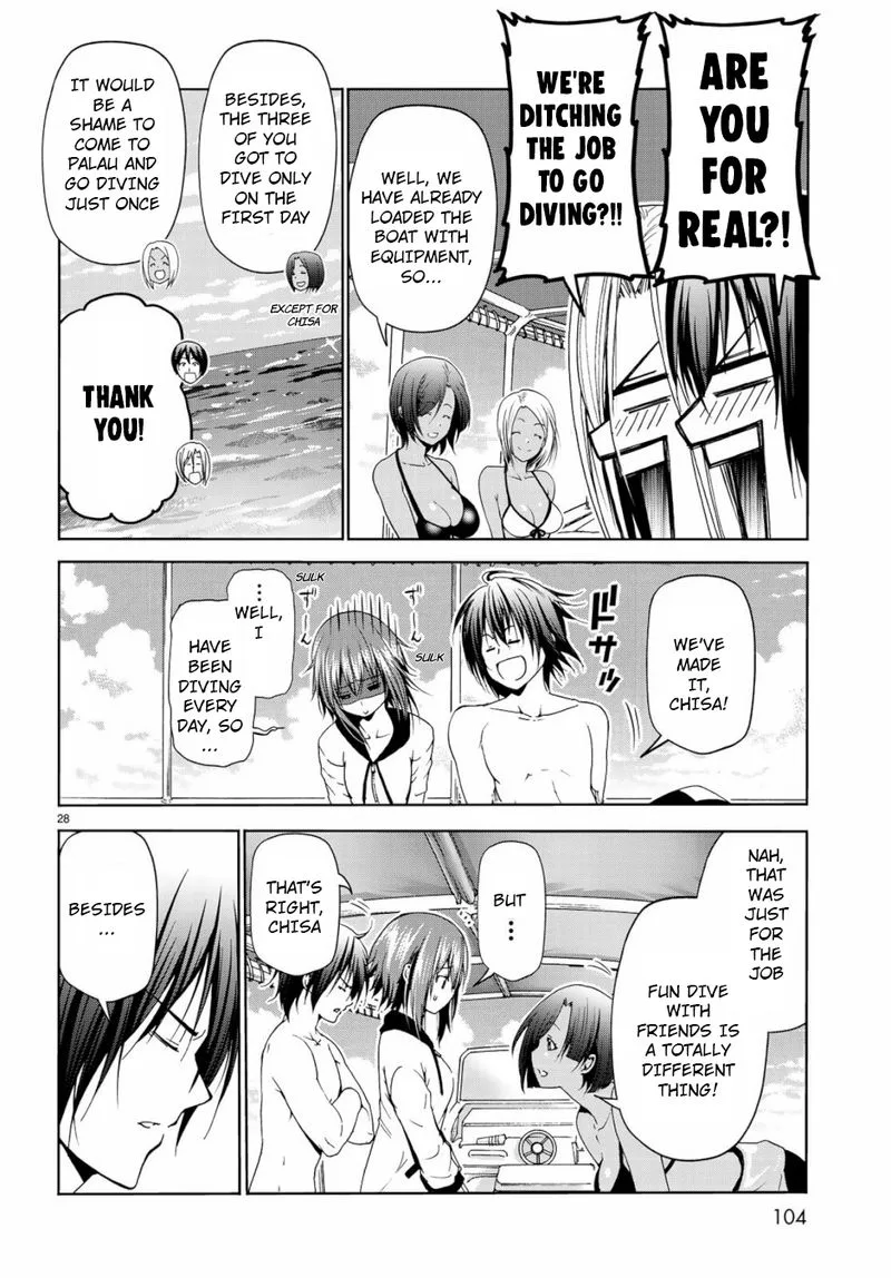 Grand Blue Chapter 56 page 28