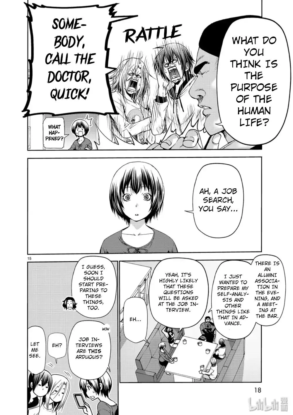 Grand Blue Chapter 58 page 15