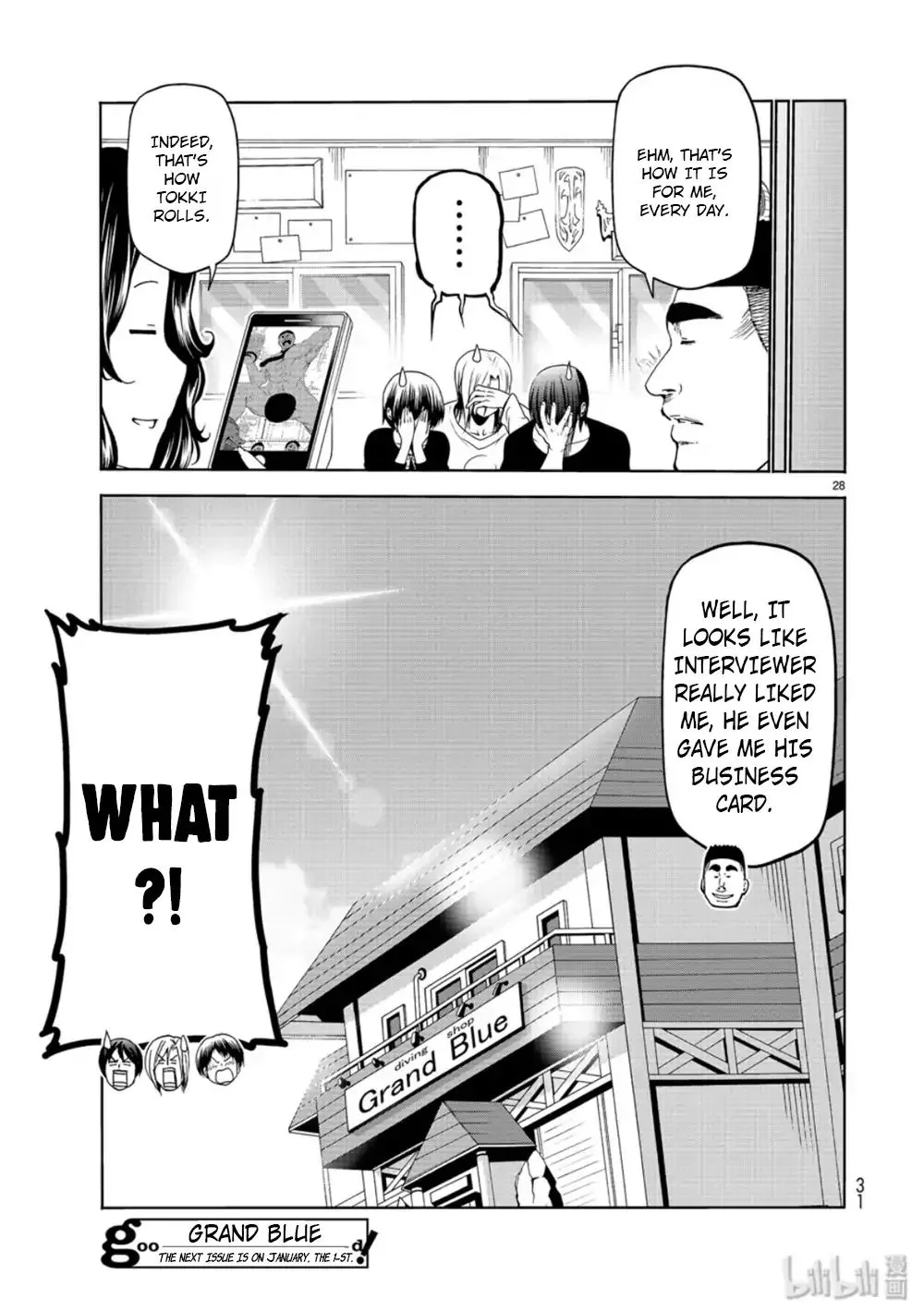 Grand Blue Chapter 58 page 28