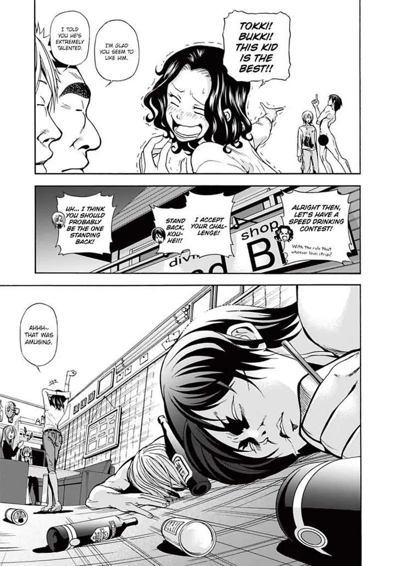 Grand Blue Chapter 6 page 35