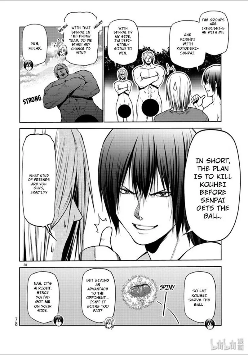 Grand Blue Chapter 60 page 38