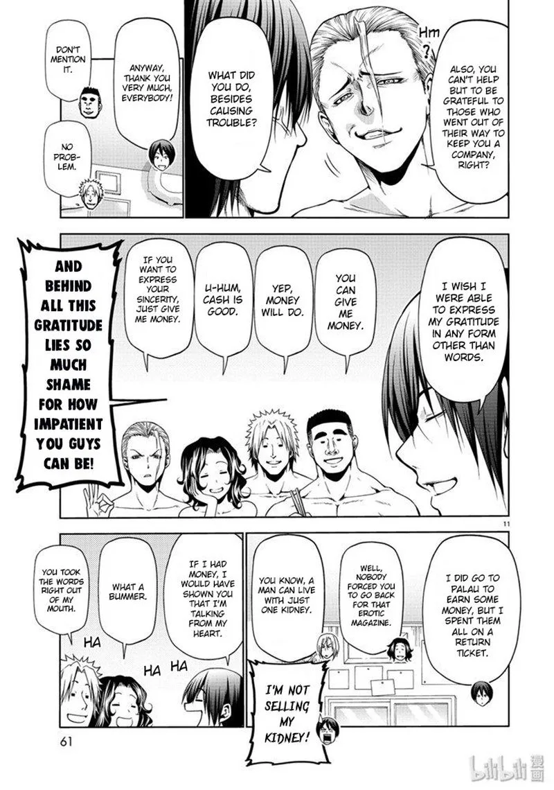 Grand Blue Chapter 61 page 11