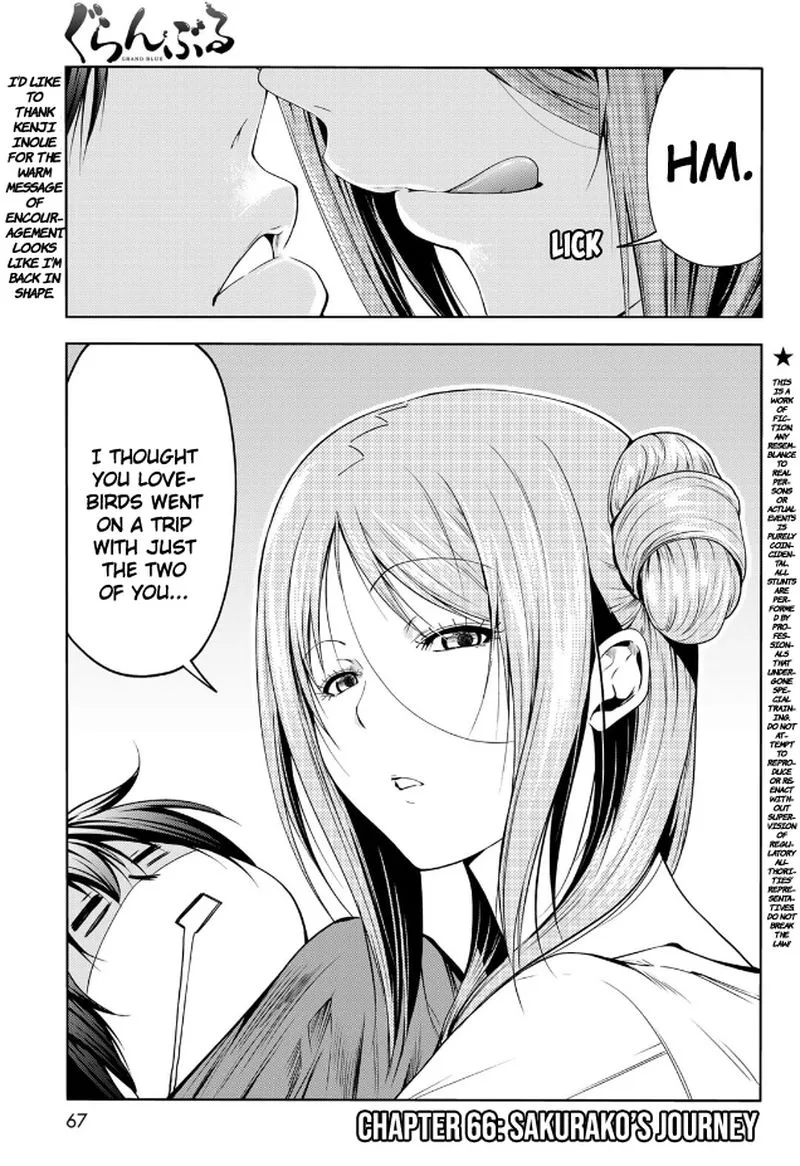 Grand Blue Chapter 66 page 1