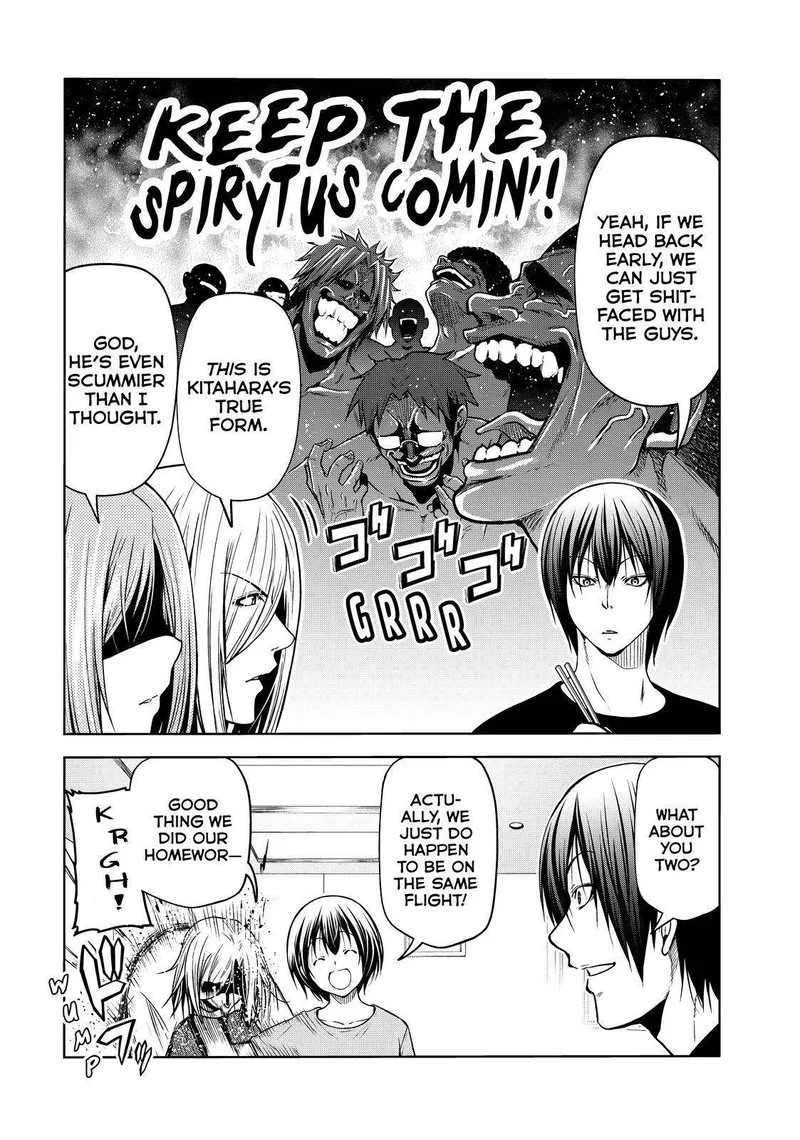 Grand Blue Chapter 69 page 4