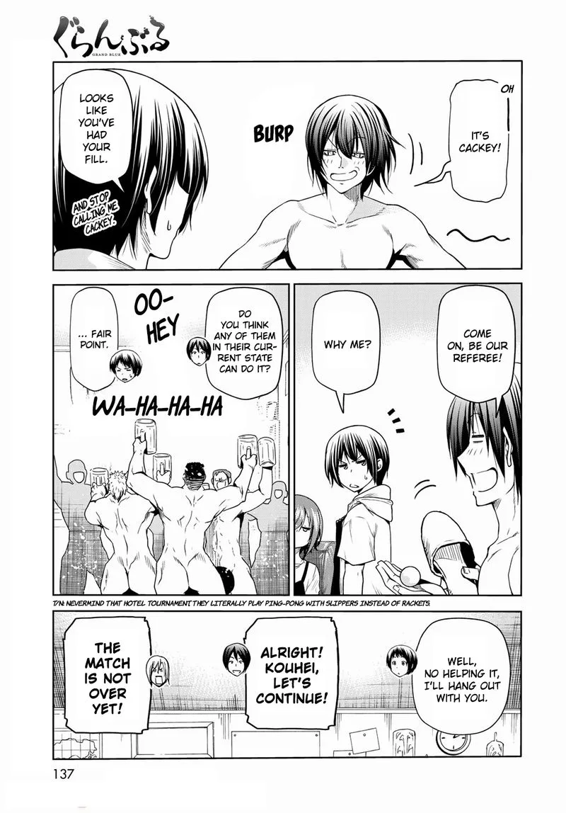 Grand Blue Chapter 74 page 40