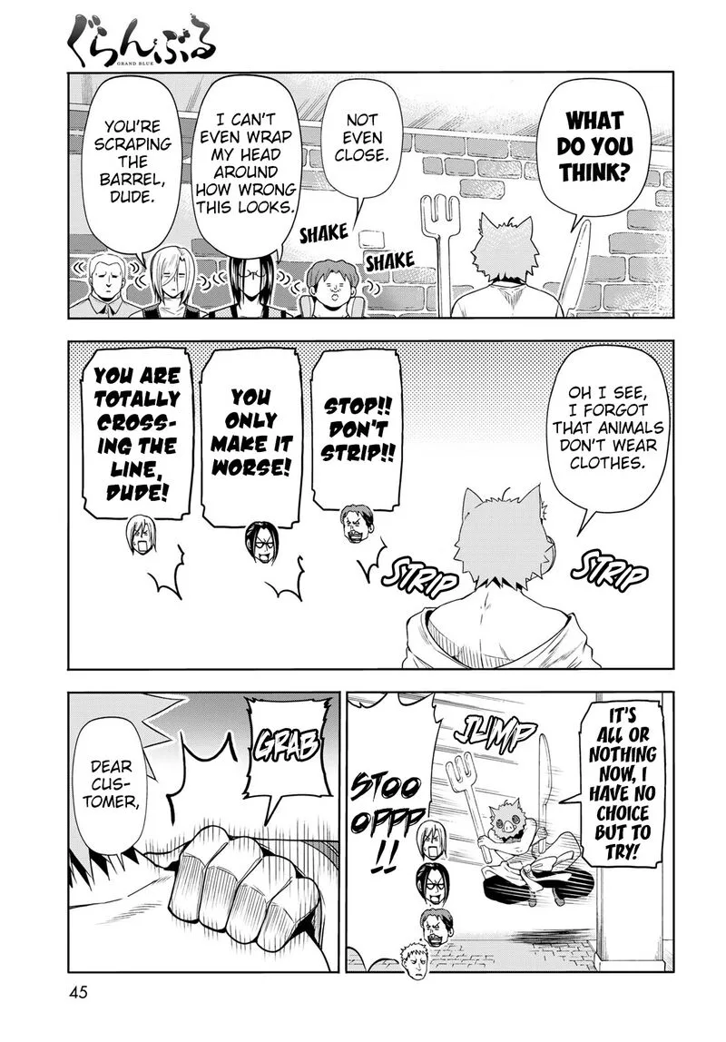 Grand Blue Chapter 78 page 44