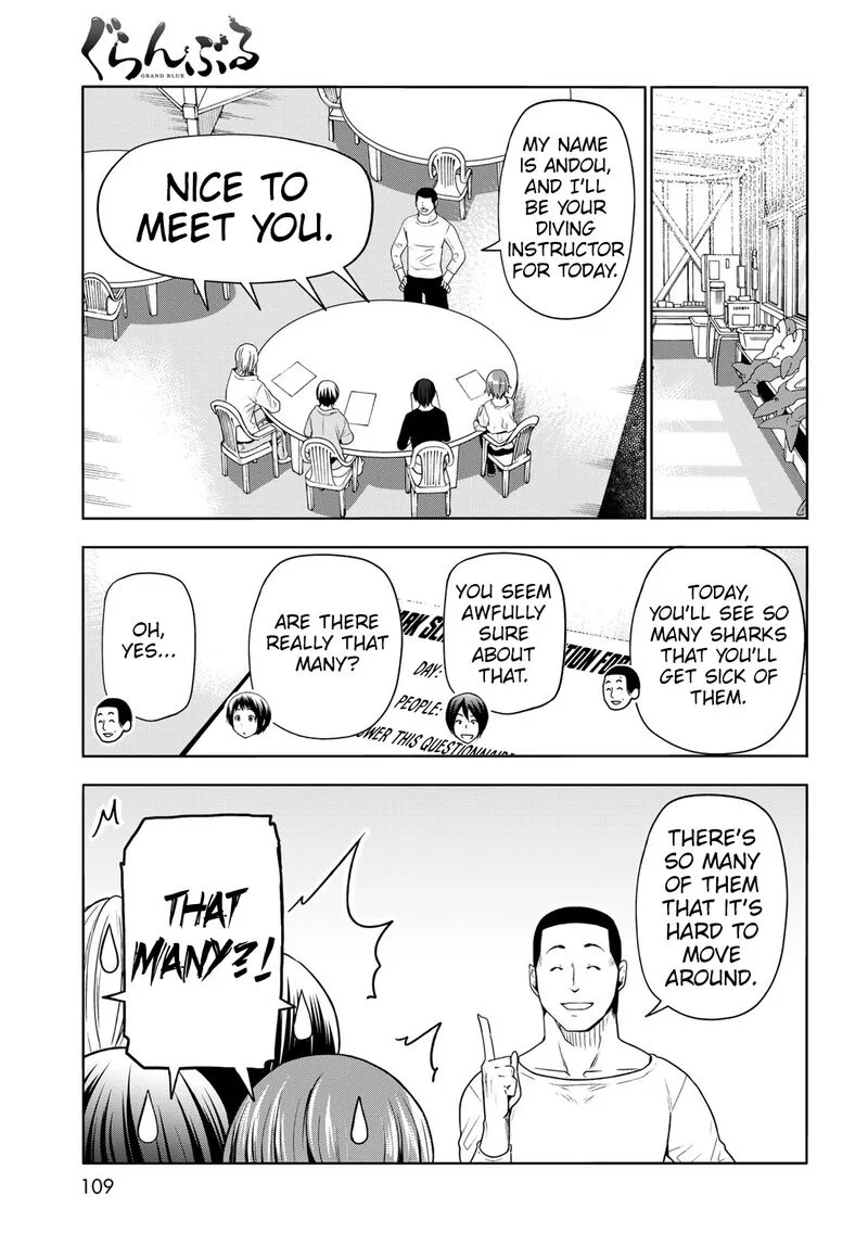 Grand Blue Chapter 81 page 17