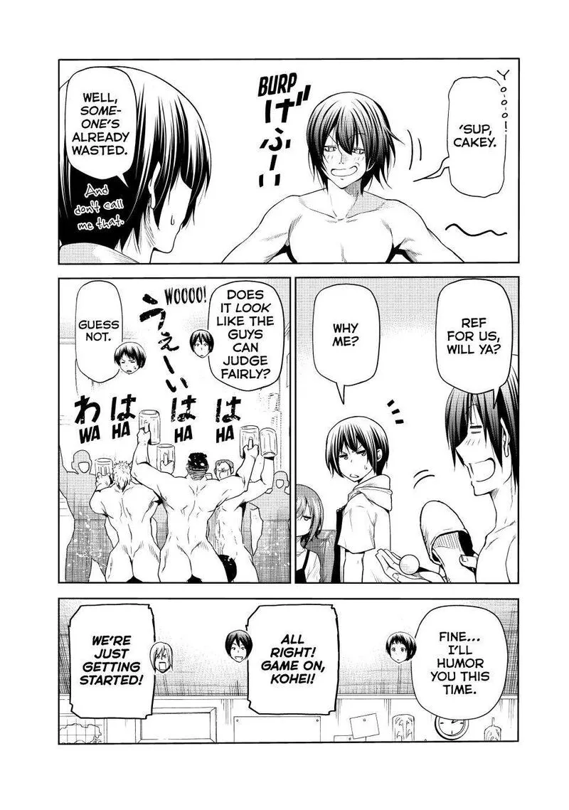 Grand Blue Chapter 87.5 page 3