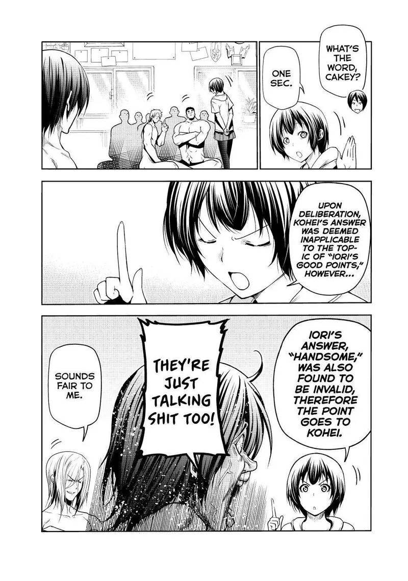 Grand Blue Chapter 87.5 page 9