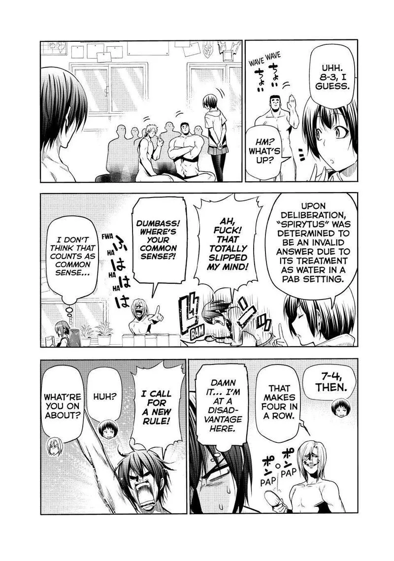 Grand Blue Chapter 87.5 page 11