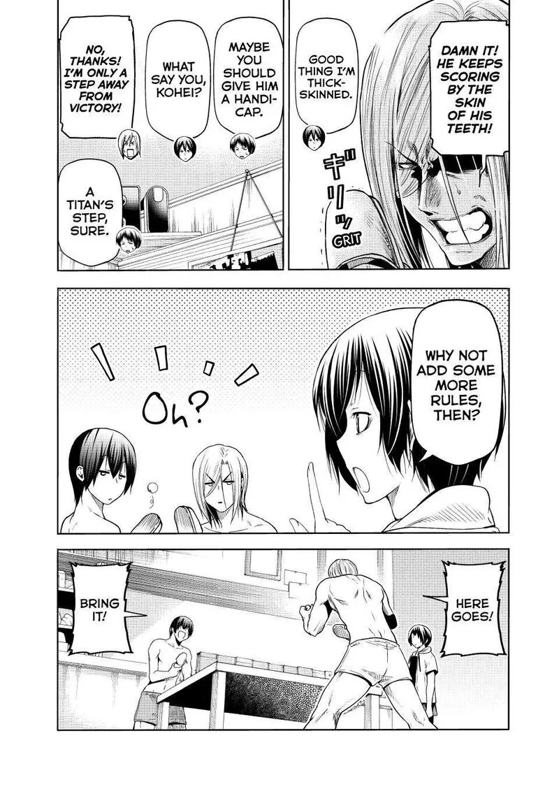 Grand Blue Chapter 87.5 page 5