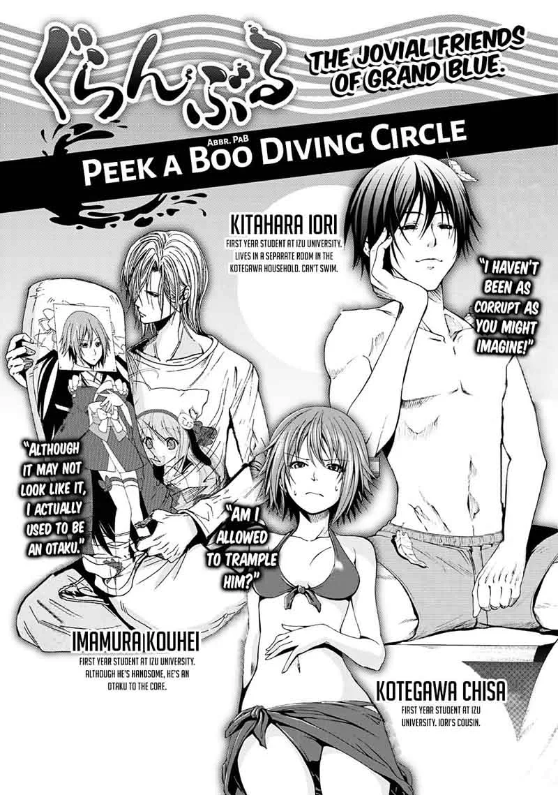 Grand Blue Chapter 9 page 4