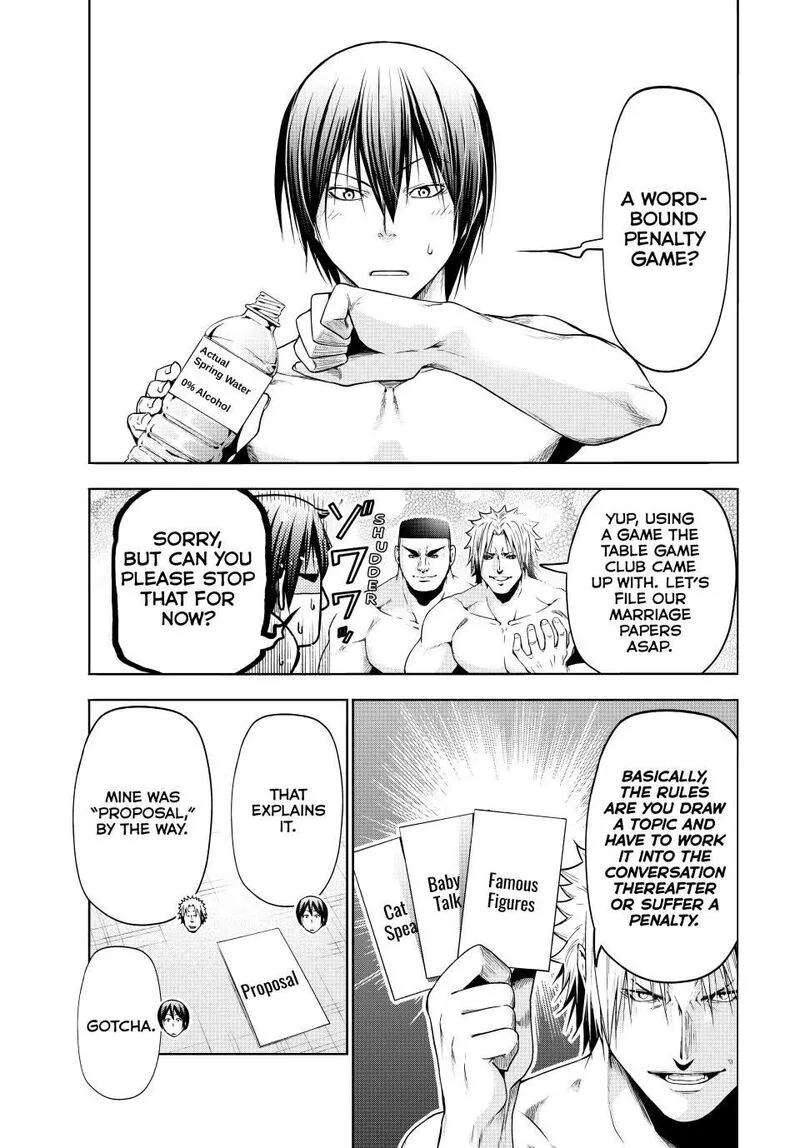 Grand Blue Chapter 95 page 16