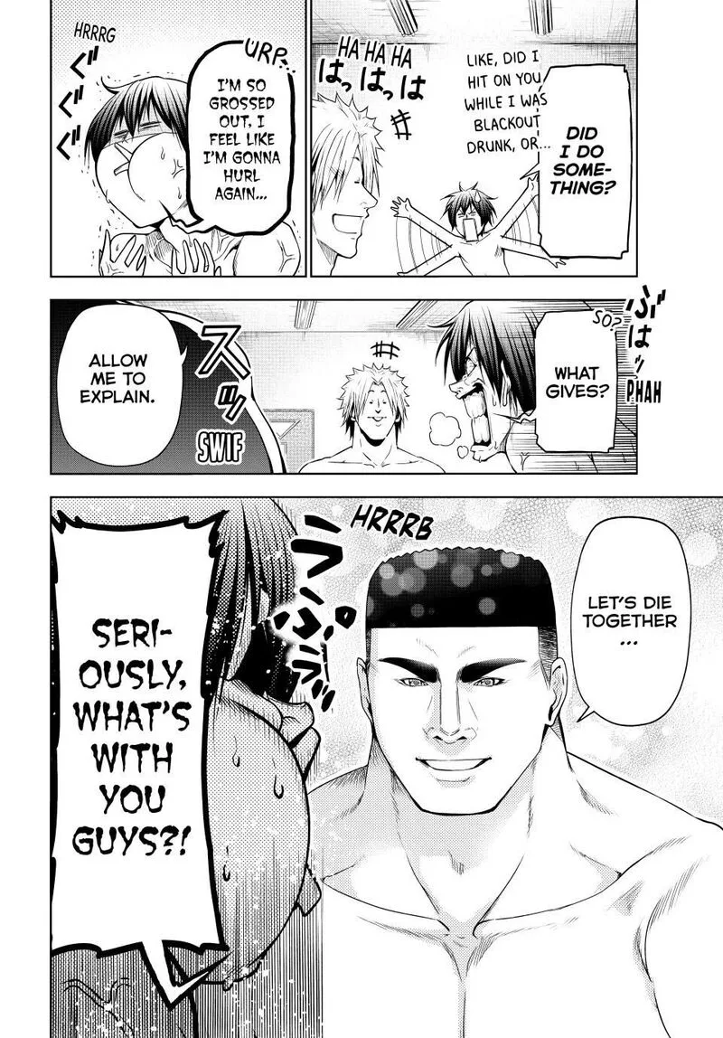 Grand Blue Chapter 95 page 17