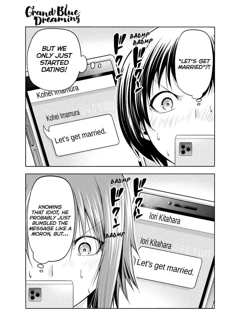 Grand Blue Chapter 99 page 1