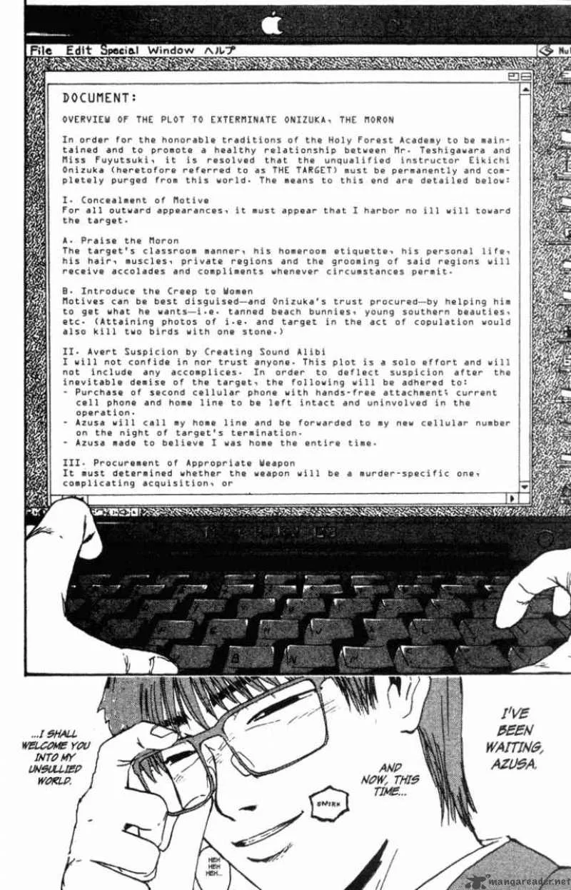 Great Teacher Onizuka Chapter 109 page 17